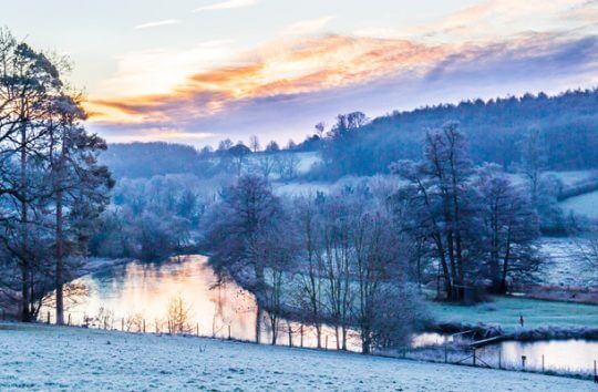 2.3 Lower lake at Latimer view from Hillside ©Colin Drake