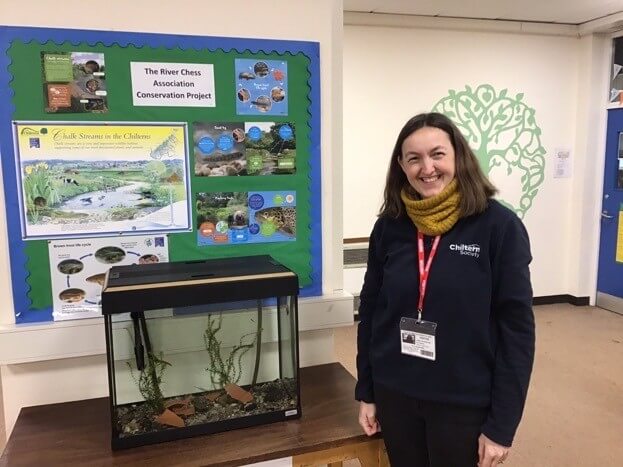 Laura Silverstone, trouts in the classroom