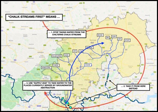 Chalk Streams first map