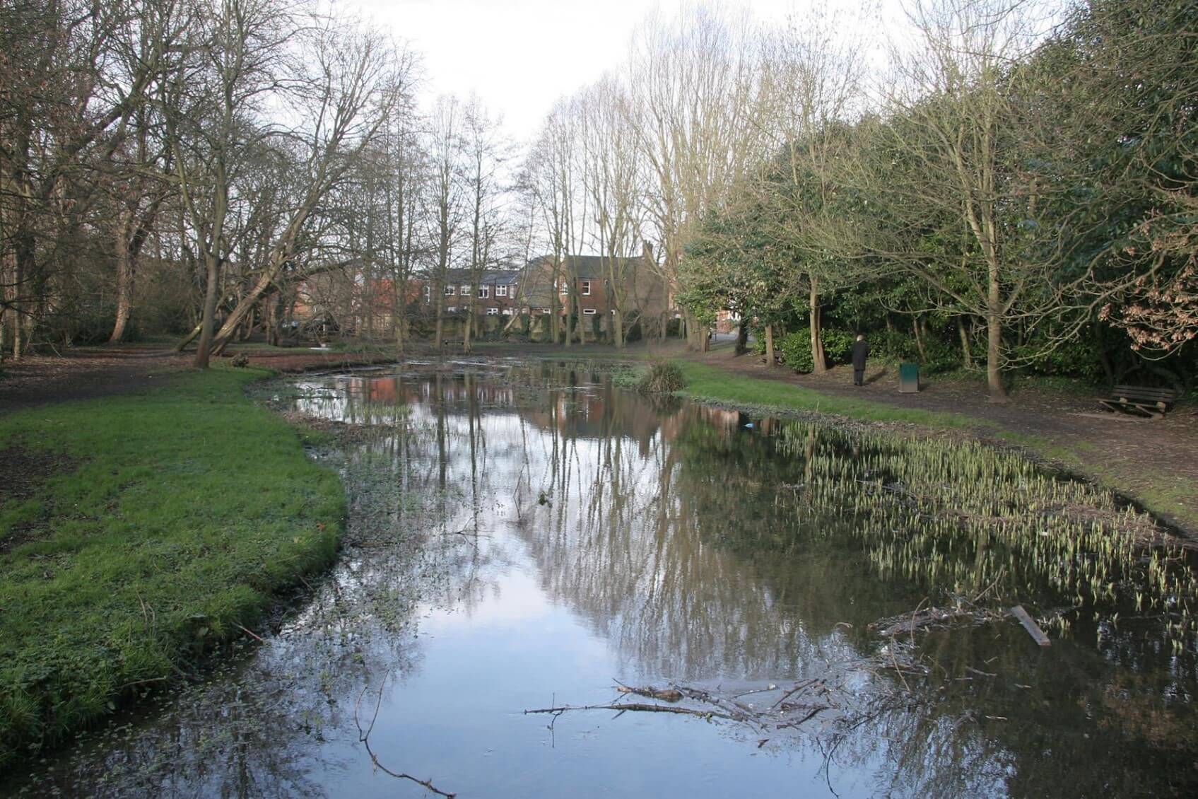 Meades Water Garden Before