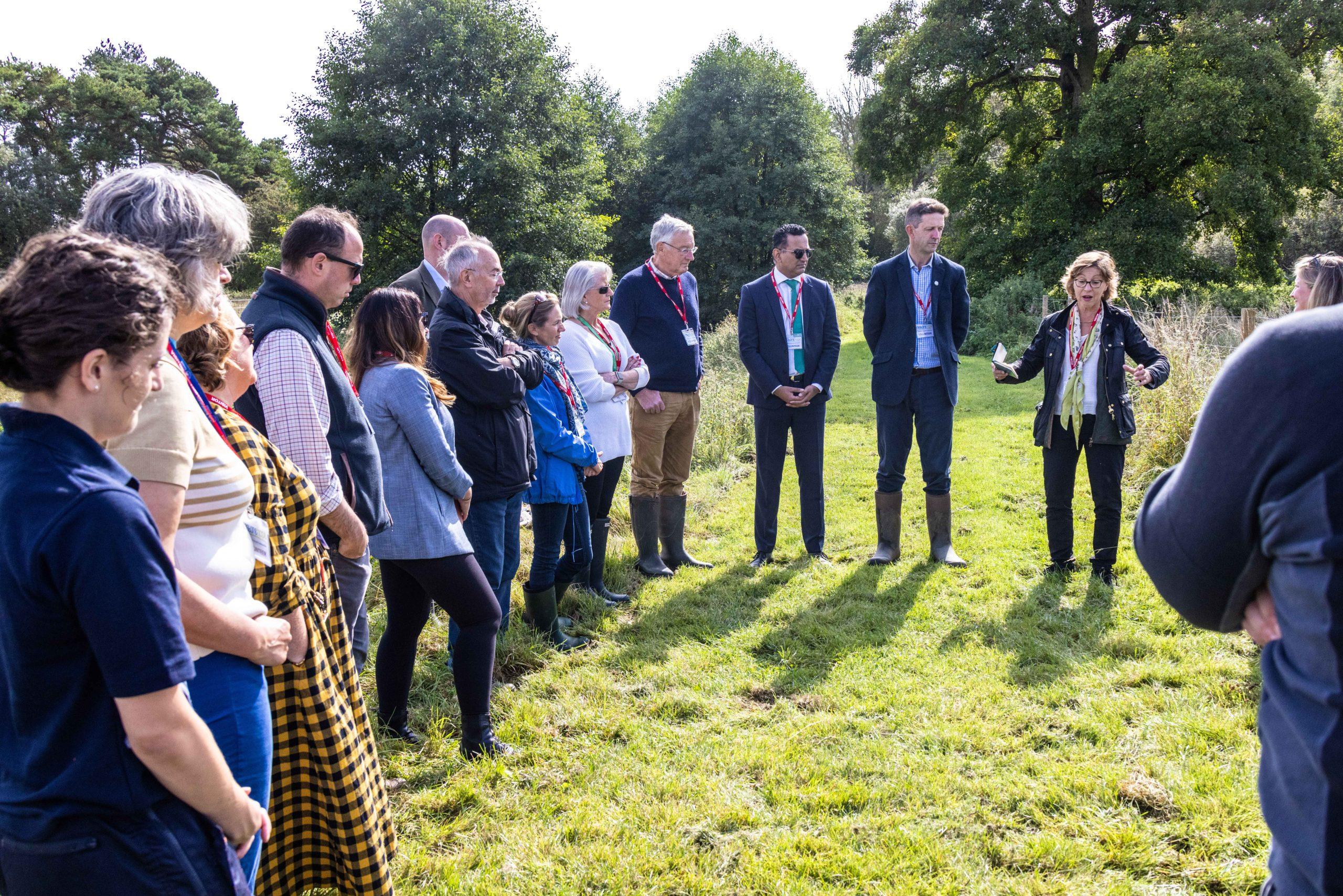 Ministerial visit to the River Chess