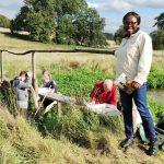 Volunteers training in Riverfly at Little Chess