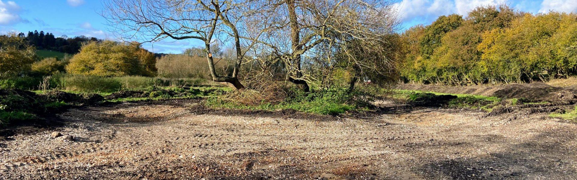 New Wetland for Hamble Brook